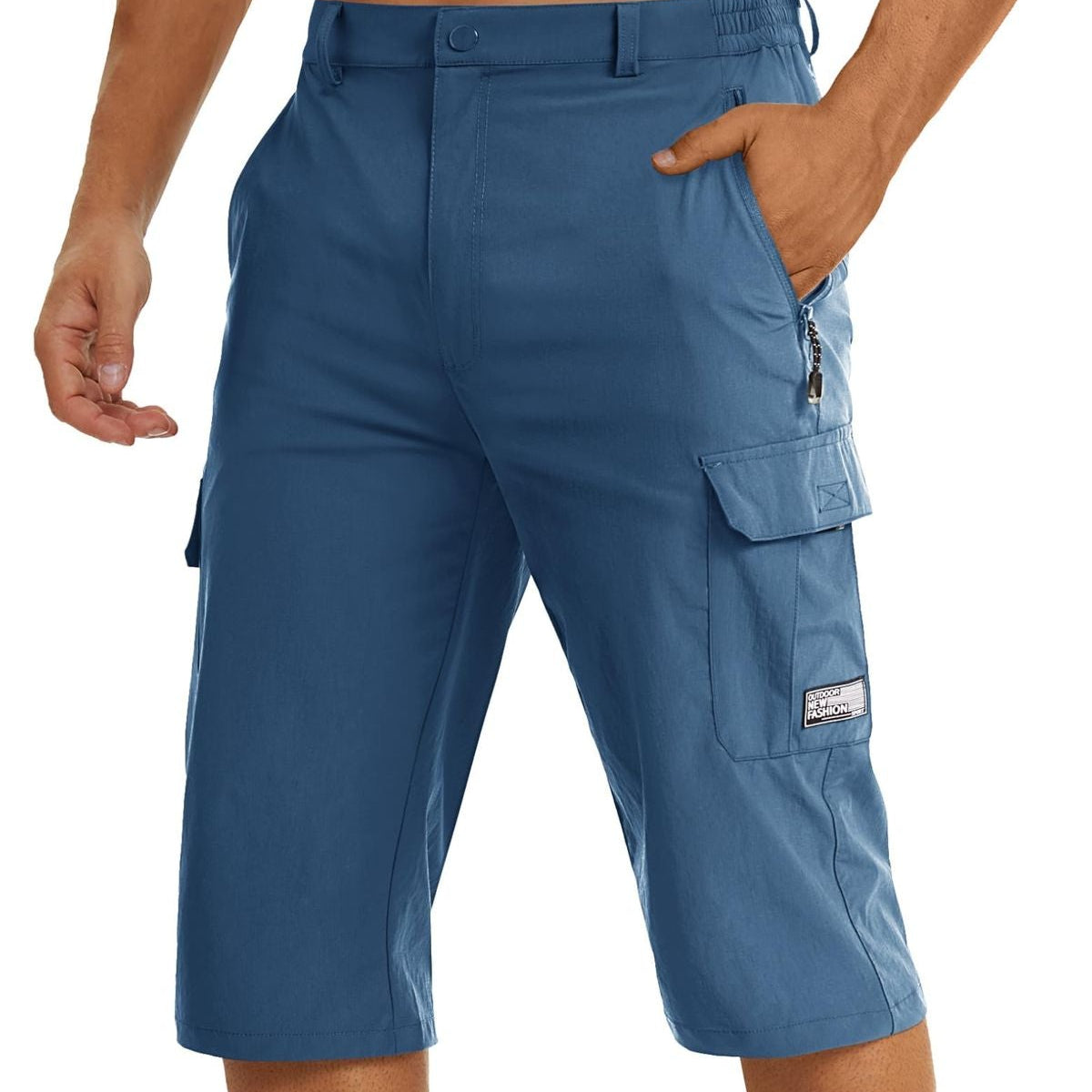 Men's Premium Cotton Three-Fourths Capri Pant
