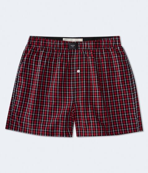Men's Premium Cotton Checked Boxers