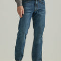 Men's Classic Slim Fit Blue Denim Jeans